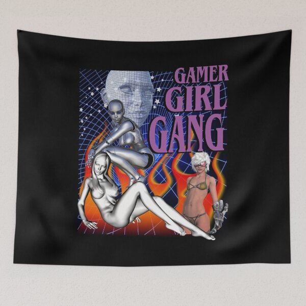Item preview, GAMER GIRL GANG Twitch Streamer Influlencer Content Creator Video Gamer designed and sold by blueversion.
