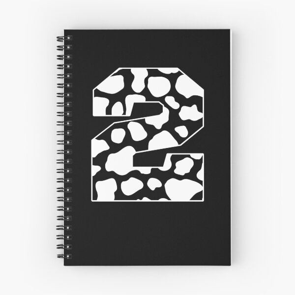 Item preview, Number 2 Black and white cow pattern Cow spots designed and sold by FarmsteadAcers.