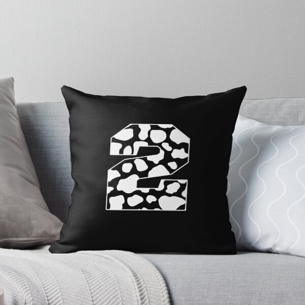 Item preview, Number 2 Black and white cow pattern Cow spots designed and sold by FarmsteadAcers.