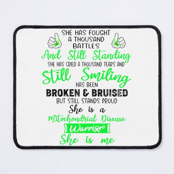 Item preview, Mitochondrial Disease Warrior SHE IS ME - Support Mitochondrial Disease Fighter Gifts designed and sold by Berriosly.