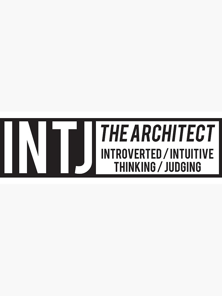 Saku ღ — INTJ - The architect ✒️ Illustration of the 16