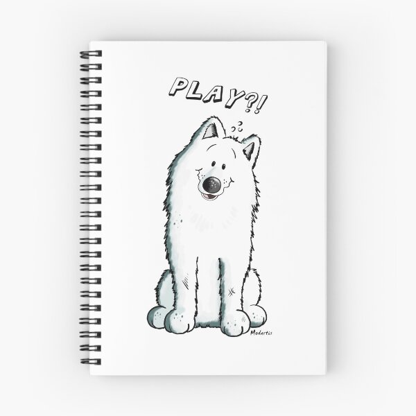 Item preview, Funny Samoyed Dog Cartoon designed and sold by modartis.
