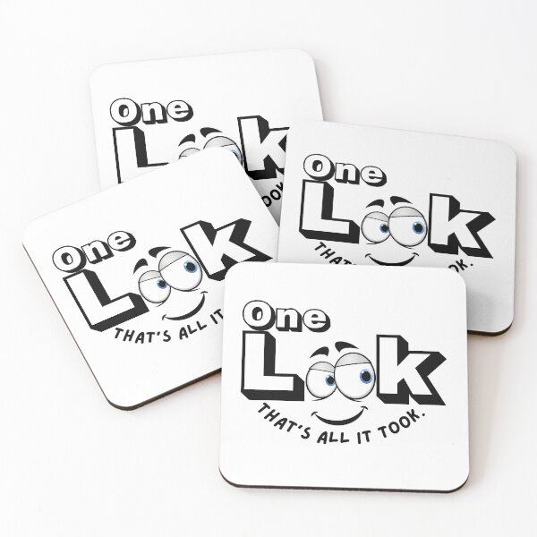 Item preview, One Look. That’s All It Took. Lovers designed and sold by JockArts.