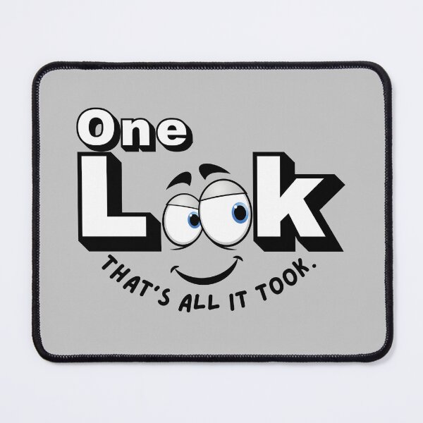 Item preview, One Look. That’s All It Took. Lovers designed and sold by JockArts.