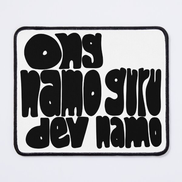 Item preview, Ong Namo Guru Dev Namo designed and sold by wordznart.