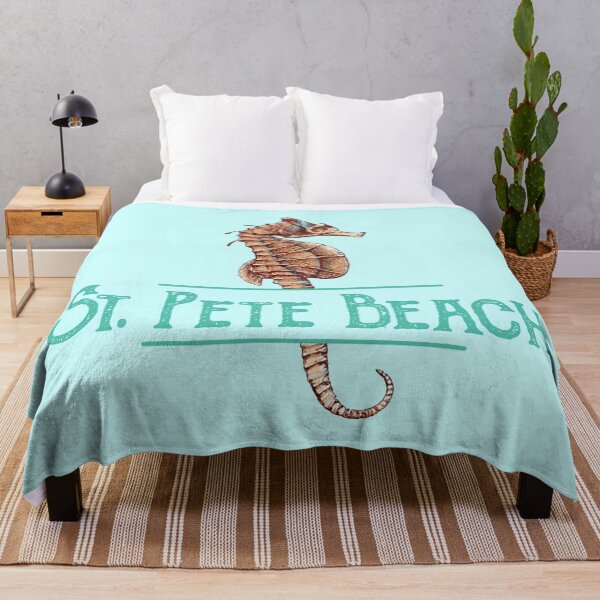 Item preview, St. Pete Beach Florida Seahorse Design designed and sold by Futurebeachbum.