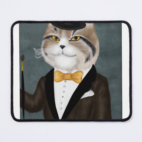 Item preview, Distinguished Gentle Cat designed and sold by JCatDesign.