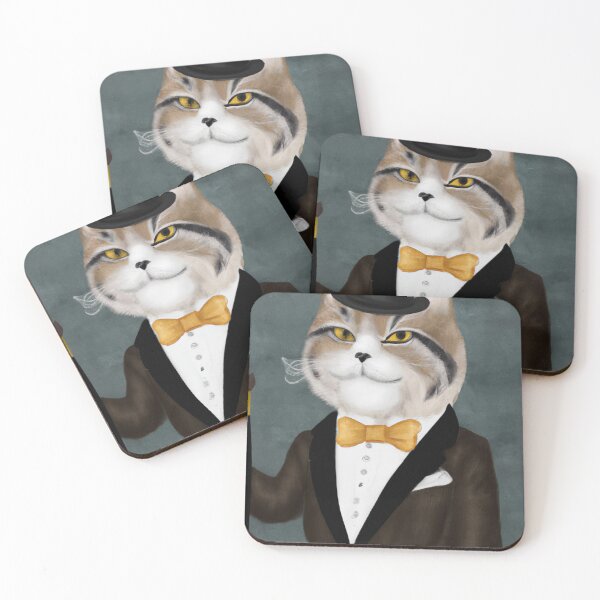 Item preview, Distinguished Gentle Cat designed and sold by JCatDesign.