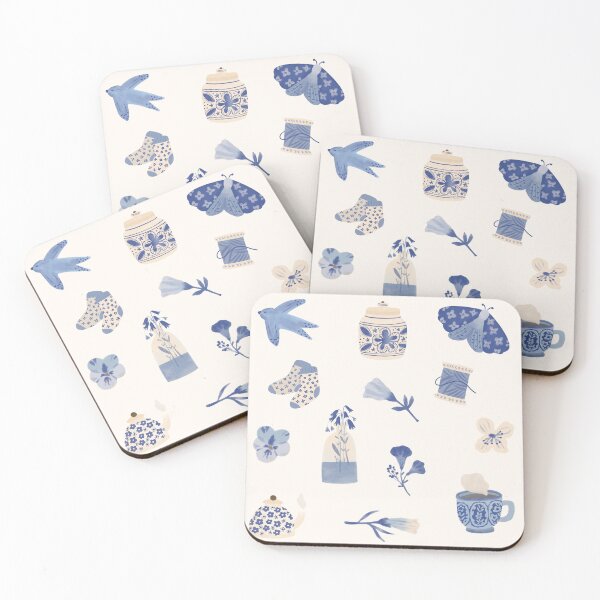 Item preview, Enjoy the Little Things: Shades of Blue designed and sold by moonflowersam.