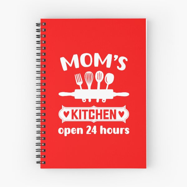 Item preview, Mom's Kitchen Open 24 Hours, Funny Kitchen Quote, Cooking Quote, Cooking Mama designed and sold by DesignHouse07.