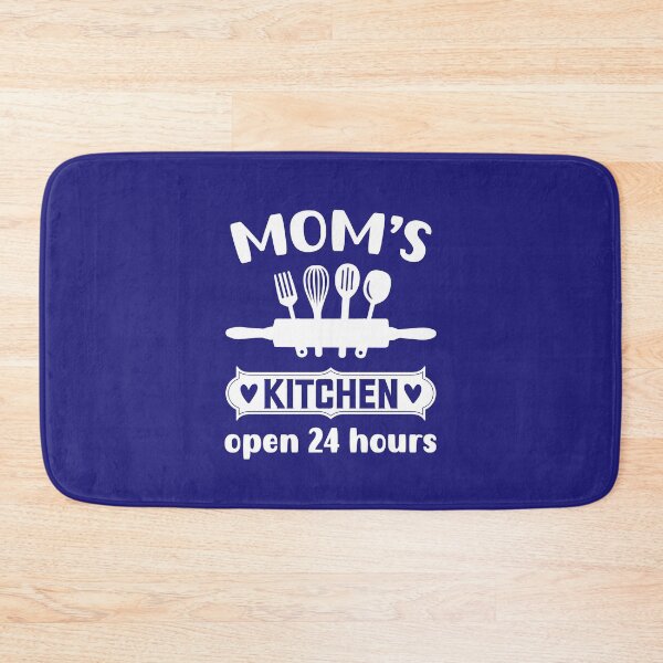 Item preview, Mom's Kitchen Open 24 Hours, Funny Kitchen Quote, Cooking Quote, Cooking Mama designed and sold by DesignHouse07.