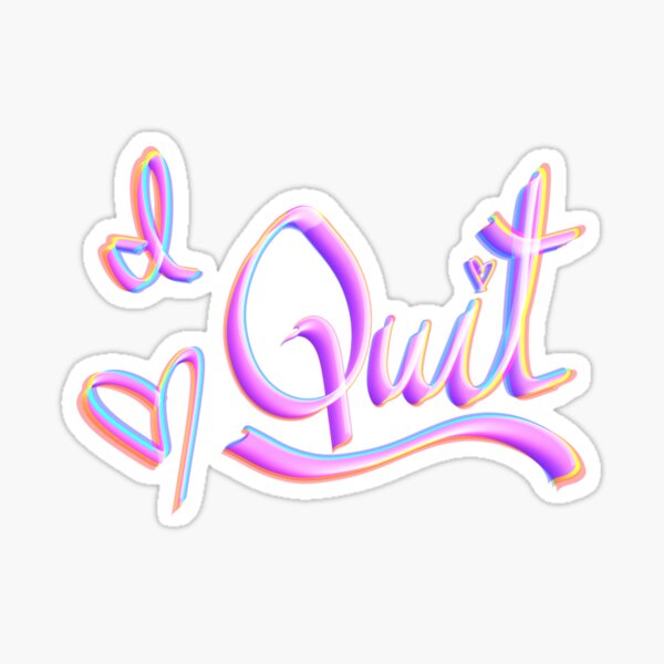 Rage Quit Sticker - heartsandcotrollers – Swag Junkies