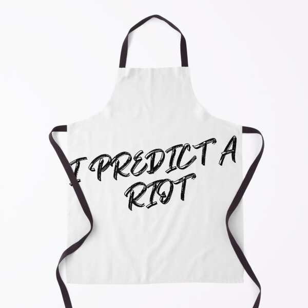 Item preview, I Predict a Riot (Black) designed and sold by MemoriesLiveOn.