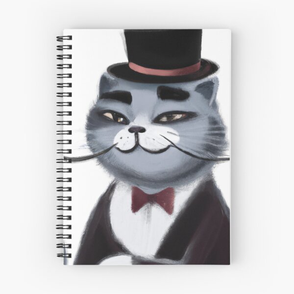 Item preview, Distinguished Gentle Cat designed and sold by JCatDesign.