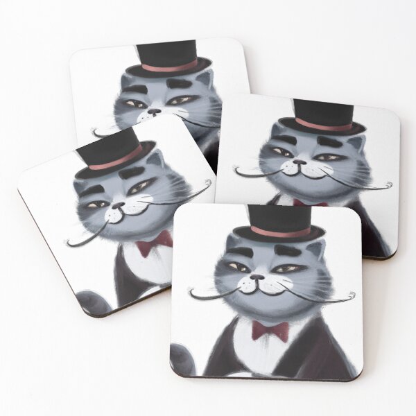 Item preview, Distinguished Gentle Cat designed and sold by JCatDesign.