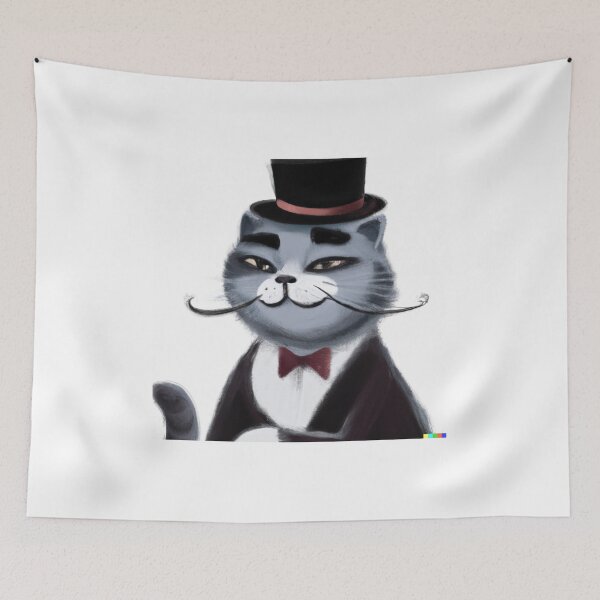 Item preview, Distinguished Gentle Cat designed and sold by JCatDesign.