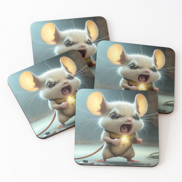 Item preview, Cute angry animal sign Chinese Calendar  RAT designed and sold by Magdalineshop.