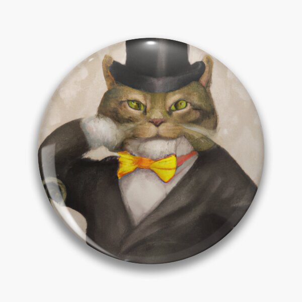 Item preview, Distinguished Gentle Cat designed and sold by JCatDesign.