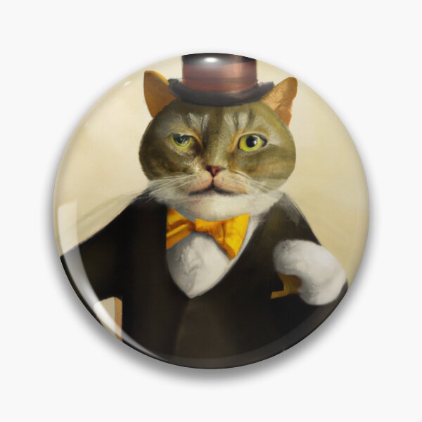 Item preview, Distinguished Gentle Cat designed and sold by JCatDesign.