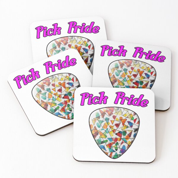 Artikelvorschau, Pick Pride LGBTQ+ Gitarren-Pick-Design entworfen und verkauft von SilverAndGolden.