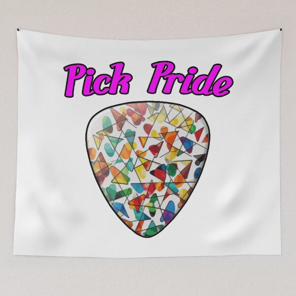 Artikelvorschau, Pick Pride LGBTQ+ Gitarren-Pick-Design entworfen und verkauft von SilverAndGolden.