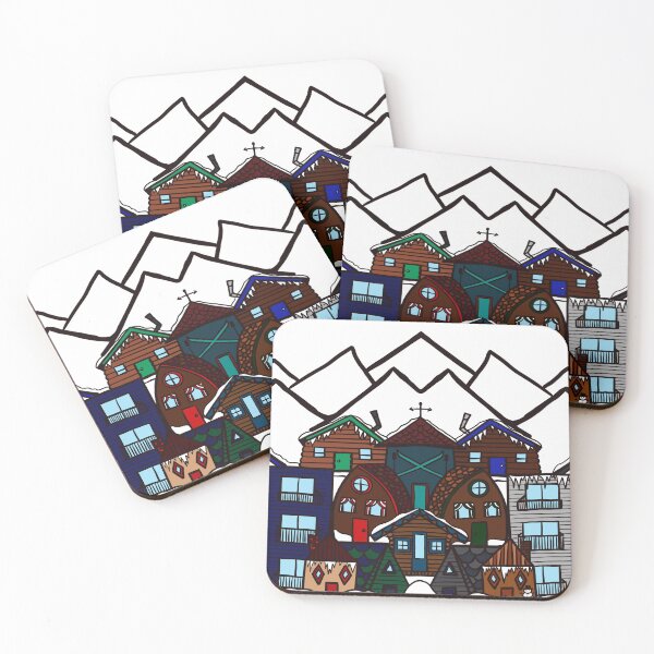 Item preview, Ski town designed and sold by DawnStair.