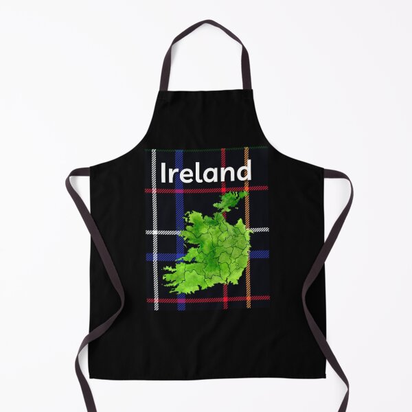 Item preview, Ireland Map Checkered Pattern Background designed and sold by IrishPOD.