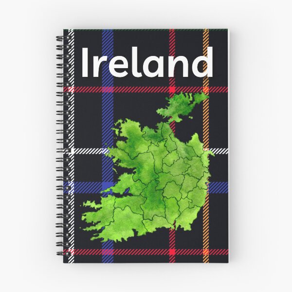 Item preview, Ireland Map Checkered Pattern Background designed and sold by IrishPOD.