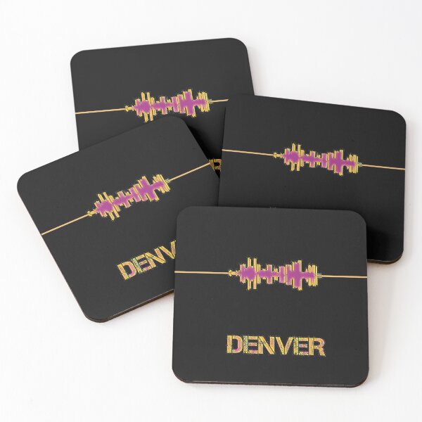 Item preview, Denver City Skyline Soundbite Pulse designed and sold by Dude  Stuff.