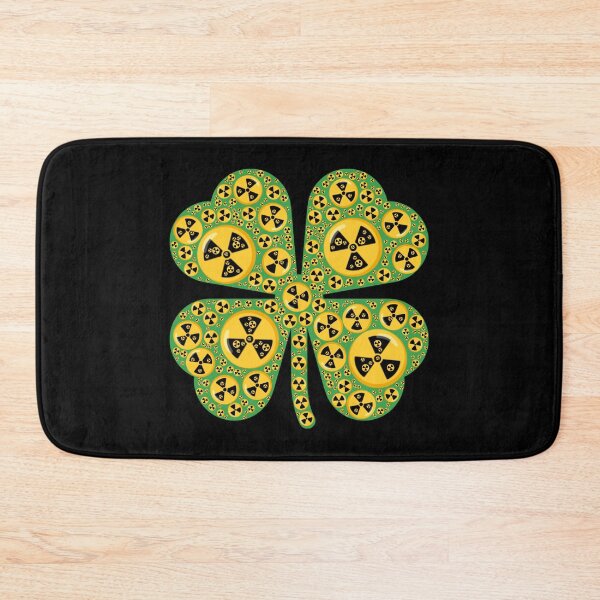 Item preview, Radiology radioactive st patricks day four leaf clover designed and sold by Designs24U.
