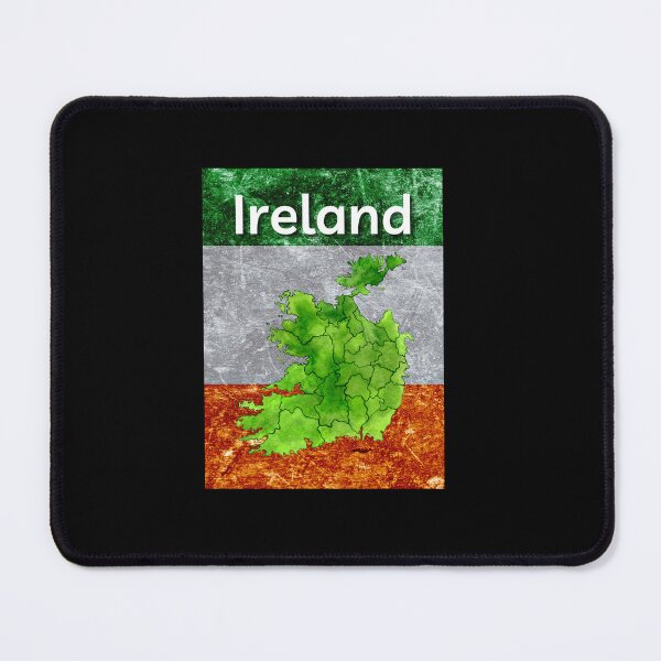 Item preview, Ireland Map Flag Grunge designed and sold by IrishPOD.