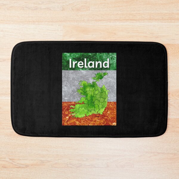 Item preview, Ireland Map Flag Grunge designed and sold by IrishPOD.