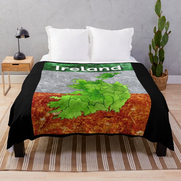 Item preview, Ireland Map Flag Grunge designed and sold by IrishPOD.
