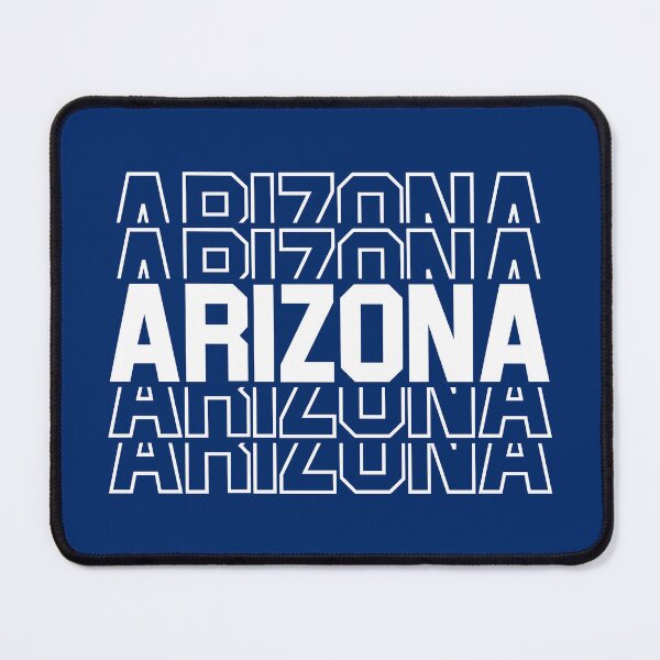 Item preview, Arizona State Repeated Text, Blue designed and sold by sweetbelle.