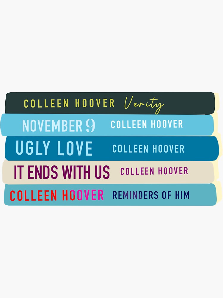 Colleen Hoover Mini Books Printable 