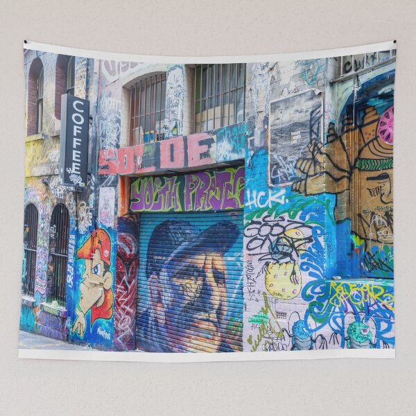 Item preview, Melbourne laneway artwork art designed and sold by Martin Berry Photography.