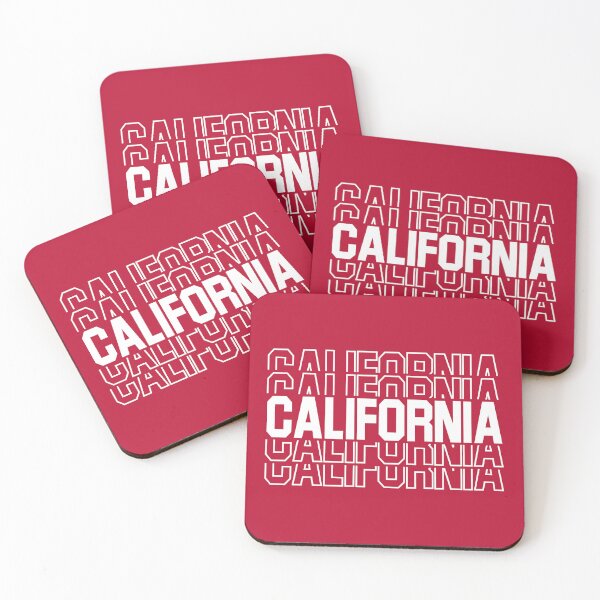 Item preview, Copy of California State Repeated Text, Red designed and sold by sweetbelle.