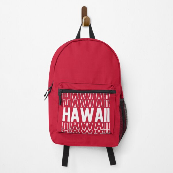 Item preview, Hawaii State Repeated Text, Red designed and sold by sweetbelle.