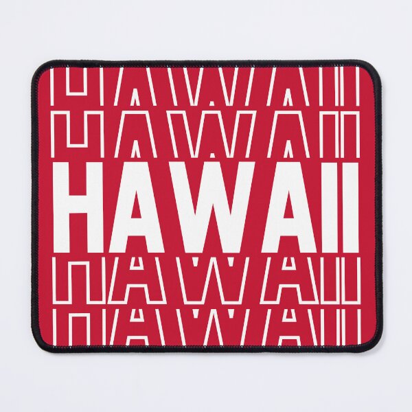 Item preview, Hawaii State Repeated Text, Red designed and sold by sweetbelle.