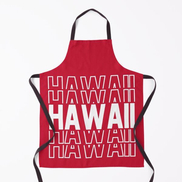 Item preview, Hawaii State Repeated Text, Red designed and sold by sweetbelle.