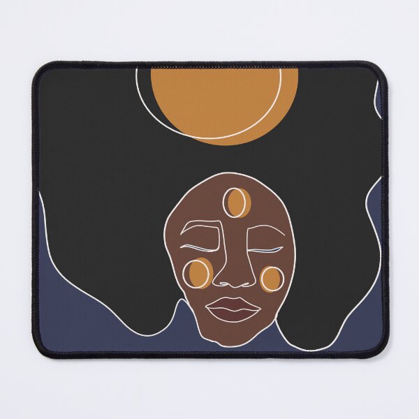 Item preview, Black Woman With Giant Afro designed and sold by PrintsbyPuleng.