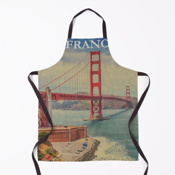 Item preview, Vintage San Francisco Poster designed and sold by DinoCatastrophe.