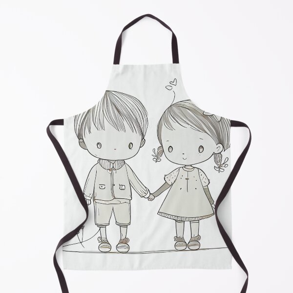 Item preview, a boy and a girl in love vday designed and sold by artfullyprompt.