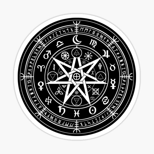 Item preview, Air Element Wiccan Symbol of Protection Mandela by Orikall designed and sold by HippieWorks.