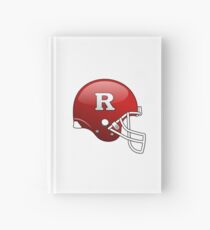 Cuaderno de tapa dura Rutgers fútbol
