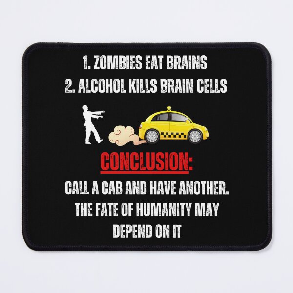 Item preview, Alcohol: Zombie Kryptonite designed and sold by BadAttitudeTees.