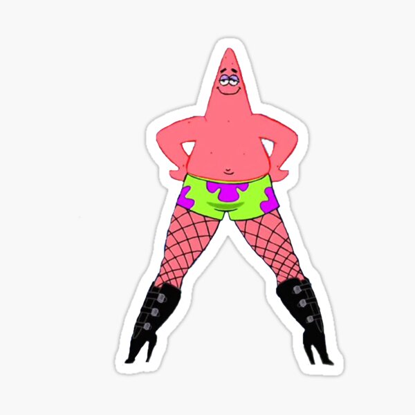 Stripper Patrick Sticker