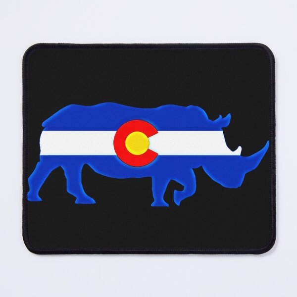 Item preview, Colorado Flag Rhino District designed and sold by Dude  Stuff.