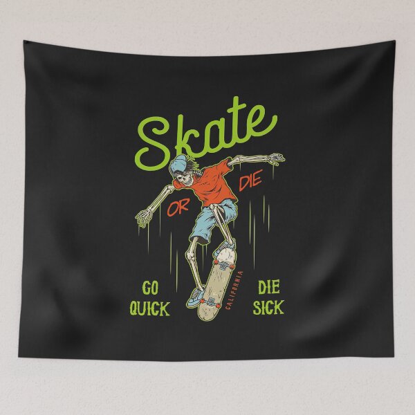 Item preview, Skateboarding Skeleton Shirt, Thrashermagazine, The Berrics designed and sold by Skateboard-Art.