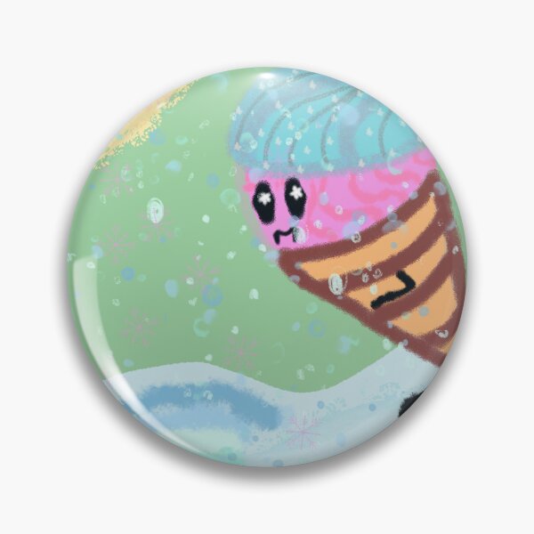 Item preview, Snow cone admiring a snow rainbow designed and sold by Spikeycreampuff.
